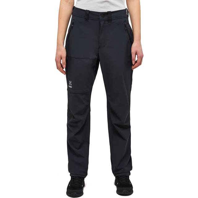 Hagl&#xF6;fs Move Softshell Standard Pant Women - Softshellbyxa - Dam True Black 36 - Regular