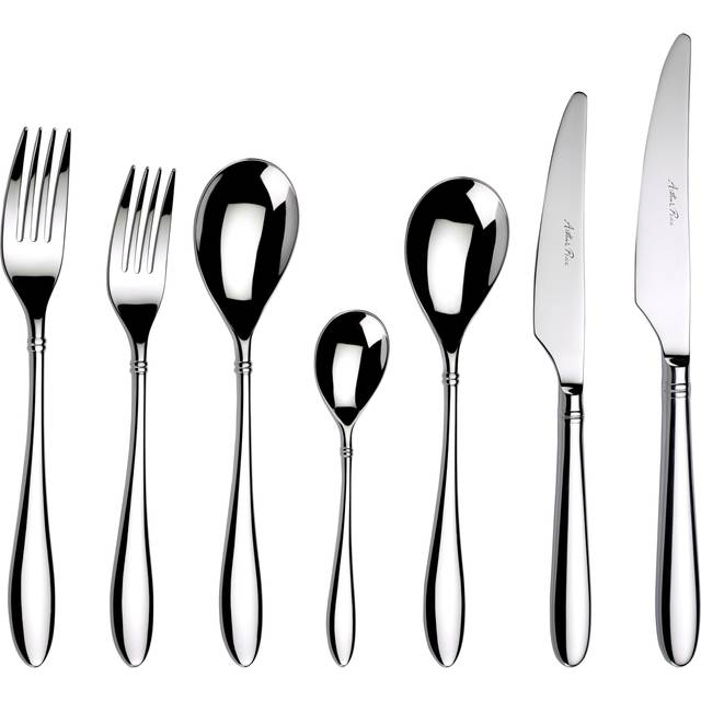 Signature 'Henley' Stainless Steel 84 Piece 12 Person Boxed Cutlery Set - Grey - One Size