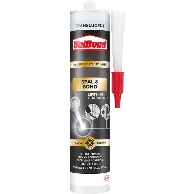 UniBond Clear Seal & Bond Hybrid Sealant - 291g - Translucent