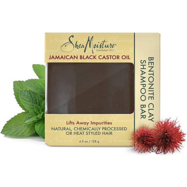 Shea Moisture Jamaican Black Castor Oil Bentonite Clay Shampoo Bar 4.5Oz