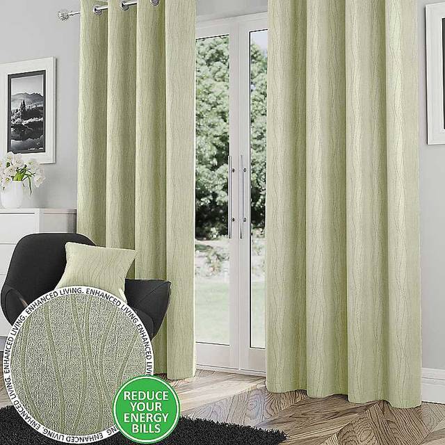 Goodwood Thermal Curtain Bronze - Enhanced Living - Size: 117 x 137cm