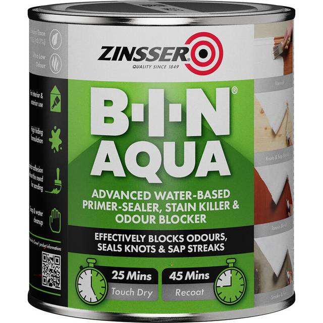 Zinsser B-I-N Aqua, White 500ml