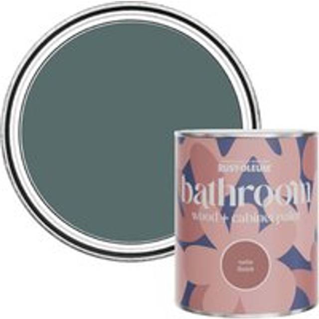 Rust-Oleum Bathroom Wood & Cabinet Paint, Satin Finish - DEEP SEA - 750ml - Green