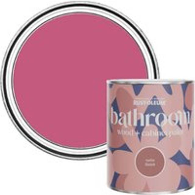 Rust-Oleum Bathroom Wood & Cabinet Paint, Satin Finish - RASPBERRY RIPPLE - 750ml - Pink