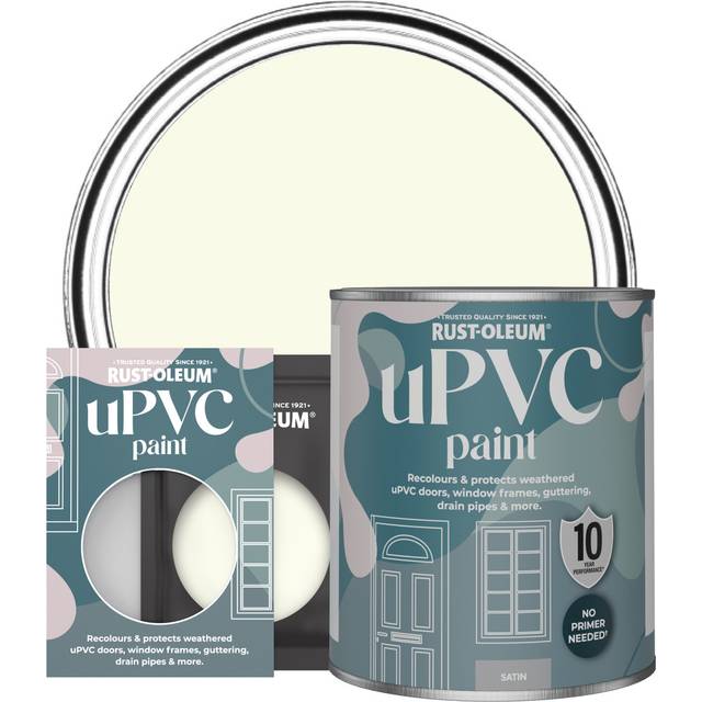 Rust-Oleum uPVC Paint, Satin Finish - SHORTBREAD - 750ml - Beige