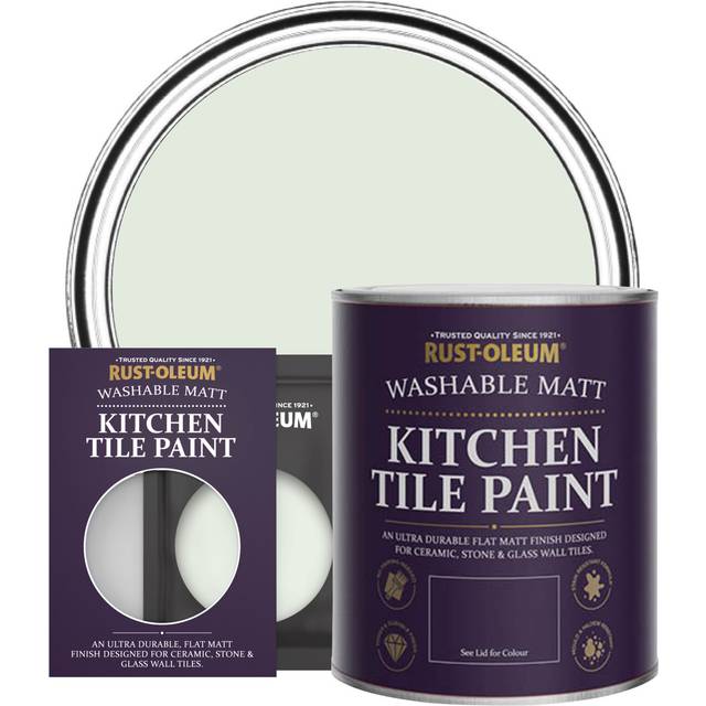 Rust-Oleum Kitchen Tile Paint Matt - Sage Mist 750ml - green - Green
