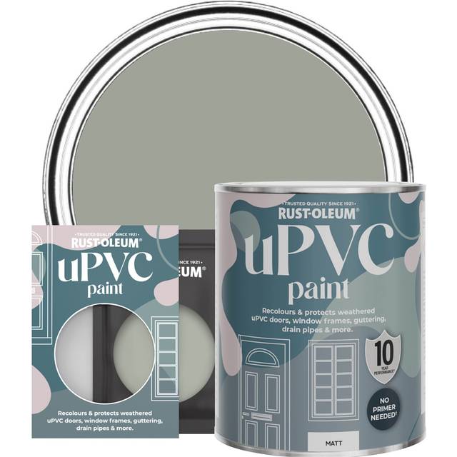 Rust-Oleum Satin Finish Upvc Paint - Tea Leaf - One Colour