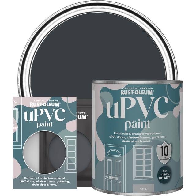 Rust-Oleum Satin Finish Upvc Paint - Anthracite - One Colour