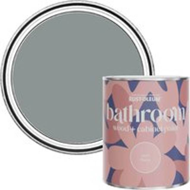Rust-Oleum Bathroom Wood & Cabinet Paint, Matt Finish - SLATE - 750ml - Grey