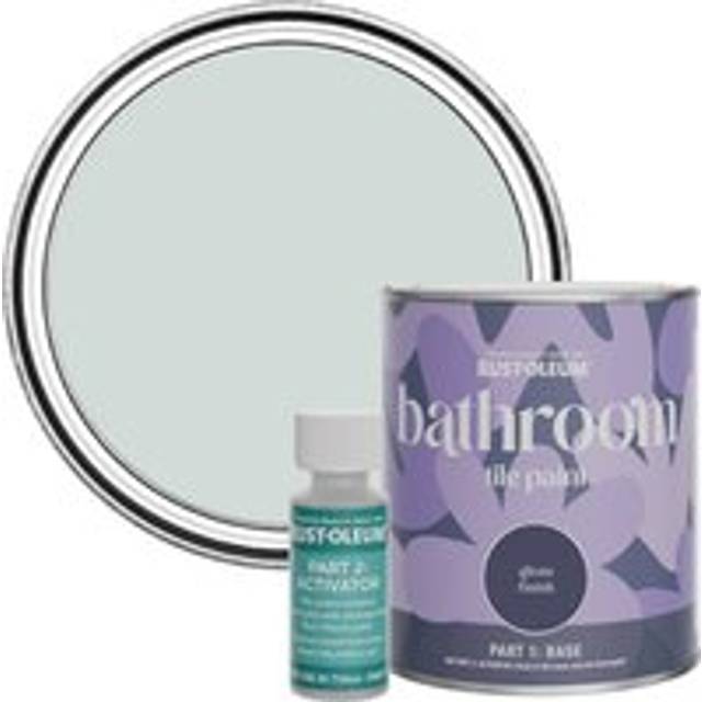 Rust-Oleum Bathroom Tile Paint in Gloss Finish - Dove 750ml - Neutral