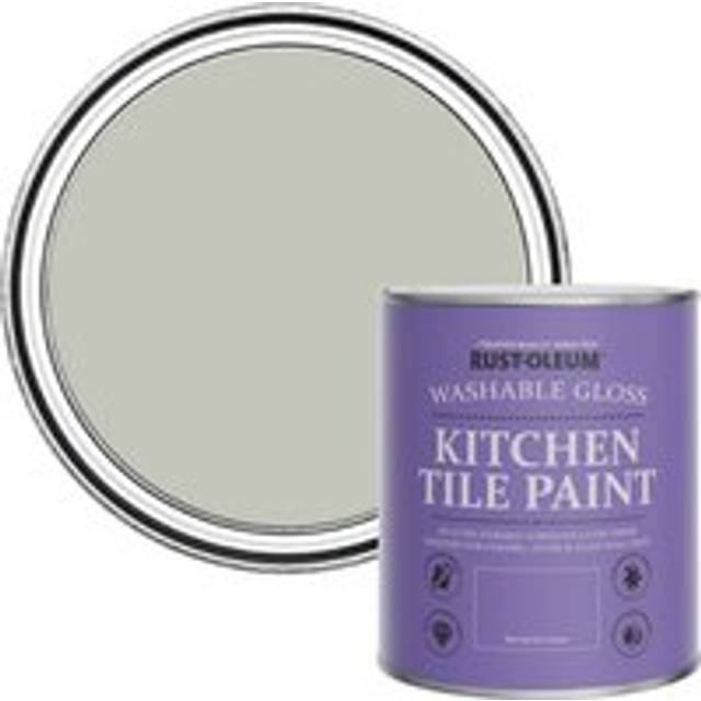Rust-Oleum Kitchen Tile Paint in Gloss Finish - Tyne Fog 750ml - Tyne Fog - Grey