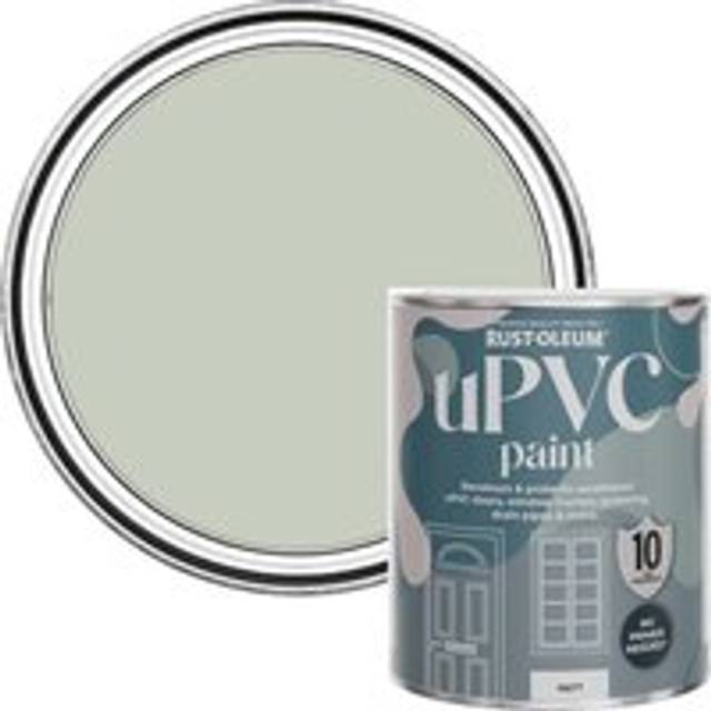 Rust-Oleum uPVC Door and Window Paint Matt Aloe 750ml - Green - Green