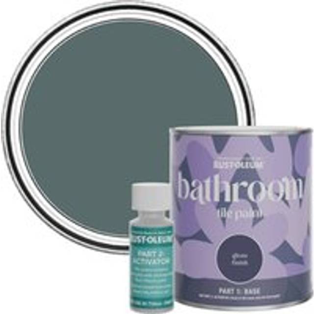 Rust-Oleum Bathroom Tile Gloss Paint 750ml - Deep Sea