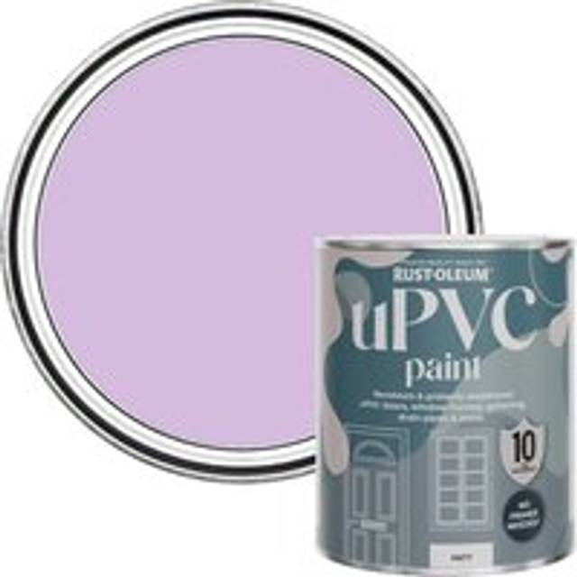 Rust-Oleum uPVC Door and Window Paint Matt Violet Macaroon 750ml - Purple - Purple