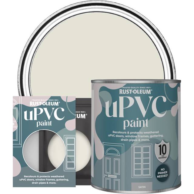 Rust-Oleum uPVC Paint, Satin Finish - PORTLAND STONE - 750ml - Beige