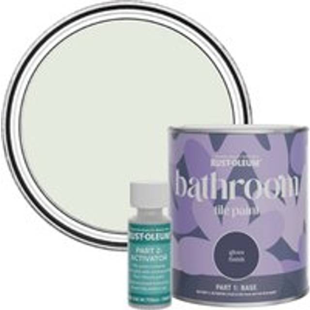 Rust-Oleum Bathroom Tile Paint in Gloss Finish - Sage Mist 750ml - Green