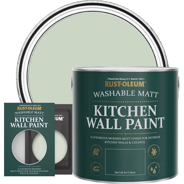Rust-Oleum Kitchen Wall Paint Matt - Laurel Green 2.5L - Laurel Green