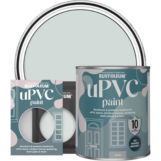 Rust-Oleum UPVC Paint in Satin Finish - Dove 750ml - Dove - Grey