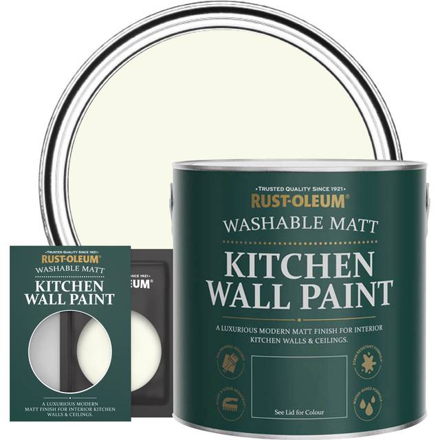 Rust-Oleum Kitchen Wall Paint Matt - Apple Blossom 2.5L - Apple Blossom - Green