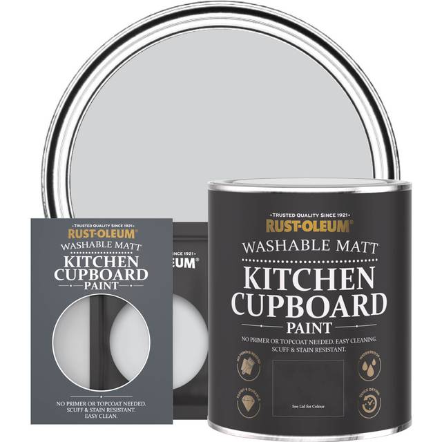 Rust-Oleum Kitchen Cupboard Paint, Matt Finish - LILAC RHAPSODY - 750ml - Grey
