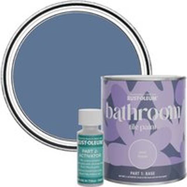 Rust-Oleum Bathroom Tile Paint, Matt Finish - Blue River 750ml -