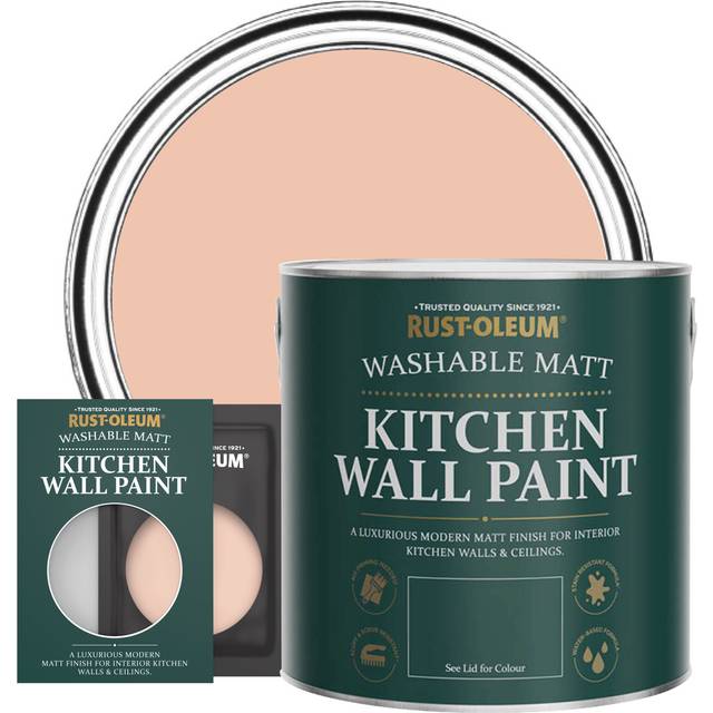 Rust-Oleum Kitchen Wall Paint Matt - Coral 2.5L - Coral - Pink