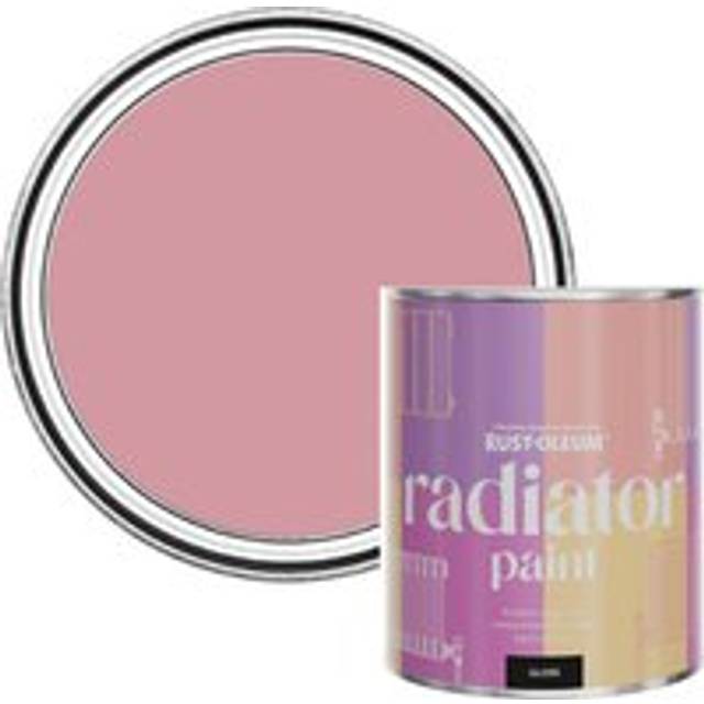 Rust-Oleum Radiator Paint in Gloss Finish - Dusky Pink 750ml - Dusky Pink