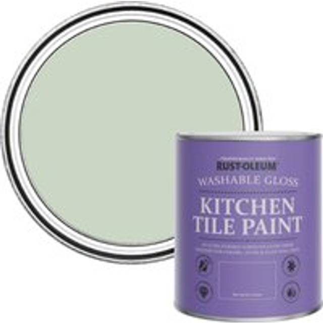 Rust-Oleum Kitchen Tile Gloss Paint 750ml - Laurel Green