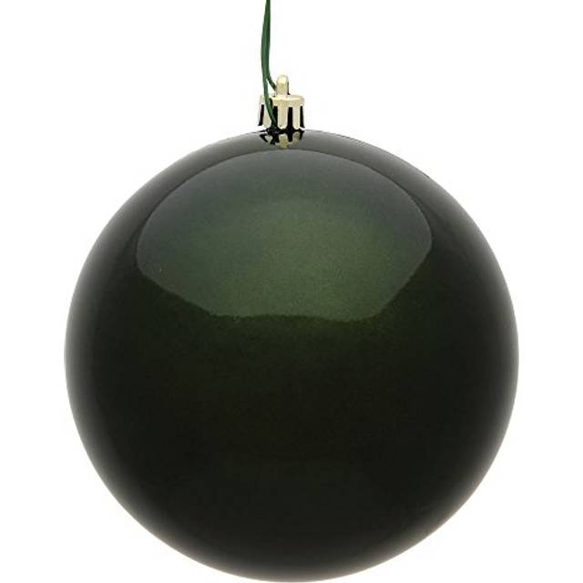 "Vickerman 10"""""""" Moss Green Candy Ball UV Drilled Cap - N592564DCV"