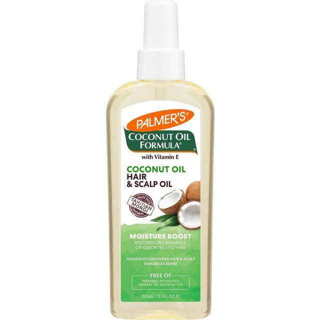 Palmer's, Coconut Oil Formula with Vitamin E, Moisture Boost, Hair and Scalp Oil, 5.1 fl oz (150 ml)