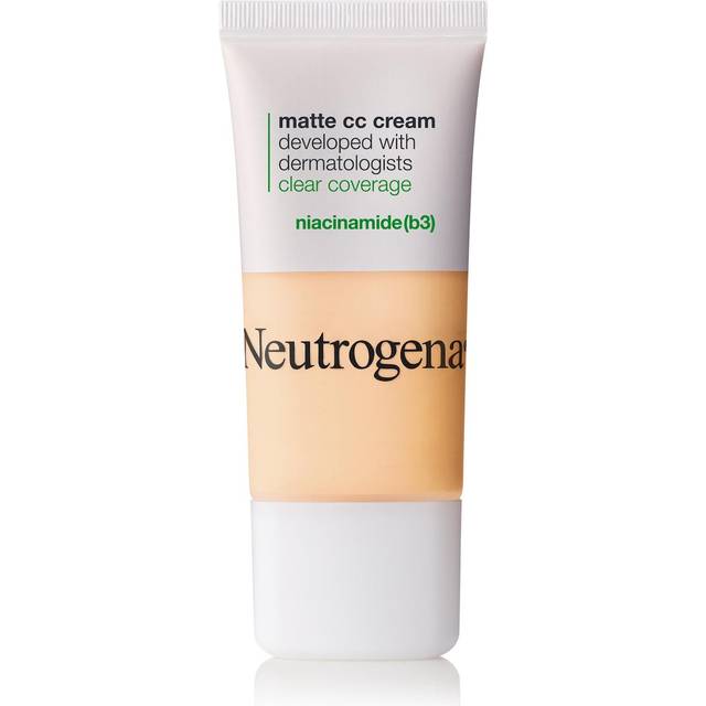 Neutrogena Clear Coverage Flawless Matte CC Cream, Vanilla 3.0, 1 oz