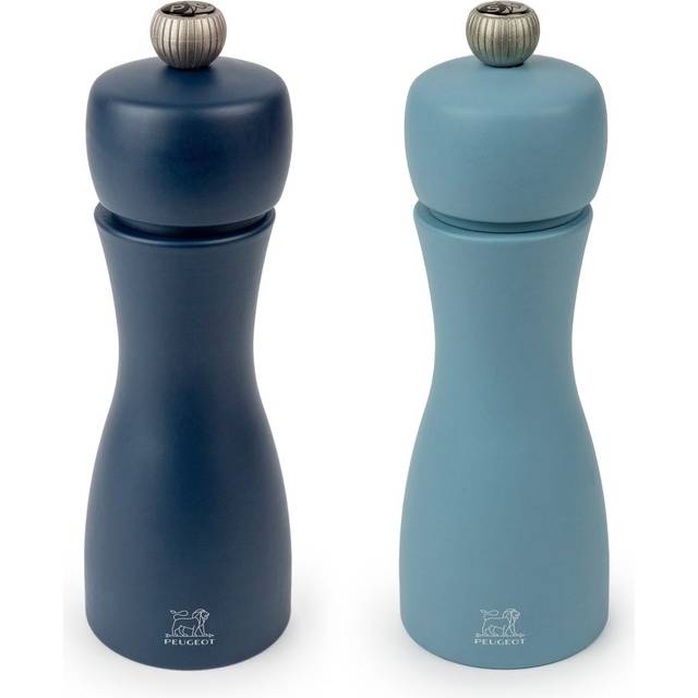 Tahiti salt- och pepparset 15 cm, night & azur - Night & azur