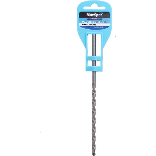 BlueSpot 1pc Masonry Drill Bit (6mm x 160mm)