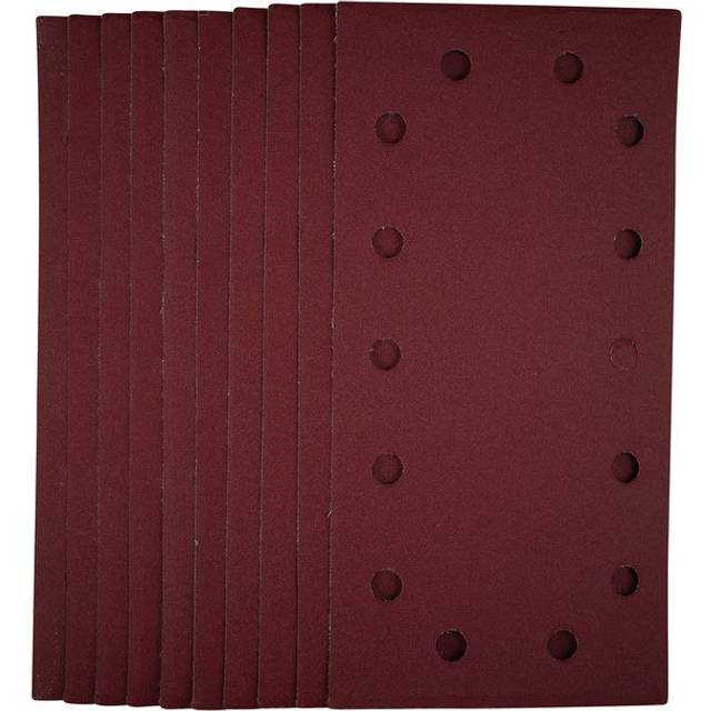 Draper 55865 1/2 Sanding Sheets-Hook & Loop 115x230mm 240 Grit 10Pc