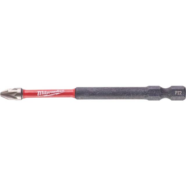 Milwaukee Shockwave Impact Duty Pozi Screwdriver Bits PZ2 90mm Pack of 1