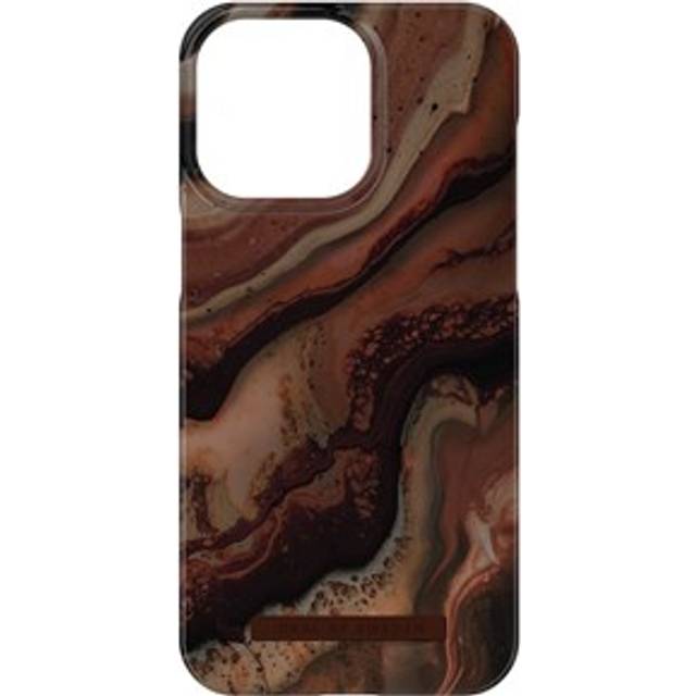 IDEAL OF SWEDEN IDEAL FASHION CASE IPHONE 15 PRO MAX DARK AMBER MARBLE