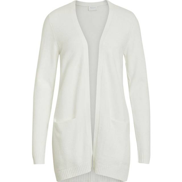 Vila kvinnlig kofta basic, vit alysum, XL