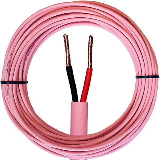 50m Low Smoke Speaker Cable 16AWG 1.5mm PURE COPPER LSZH 100V Double Insulated