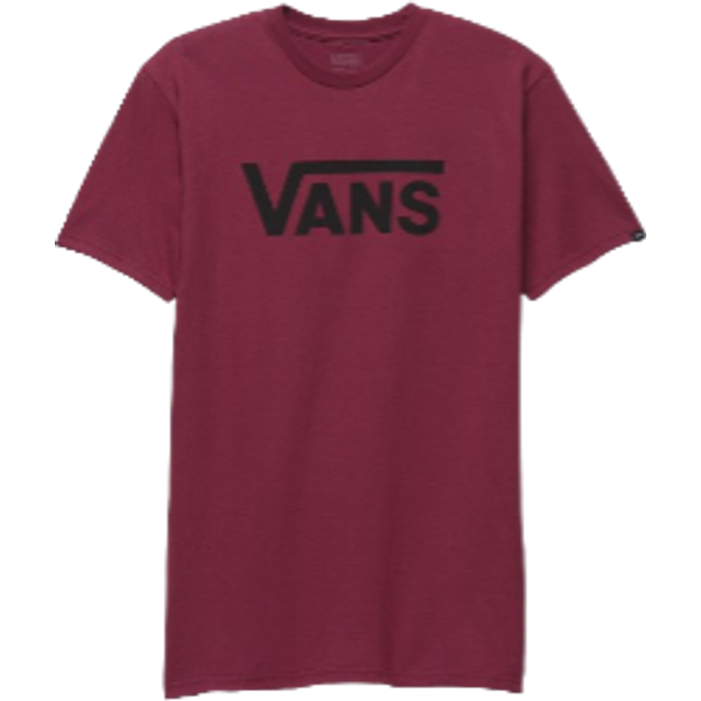 Vans - Classic T-Shirt, Man, Burgundy, Size: XS