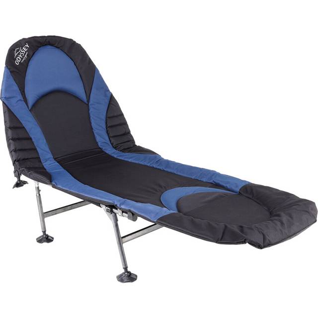 Charles Bentley ODYSSEY Premium Camp Bed Lounger, Multi