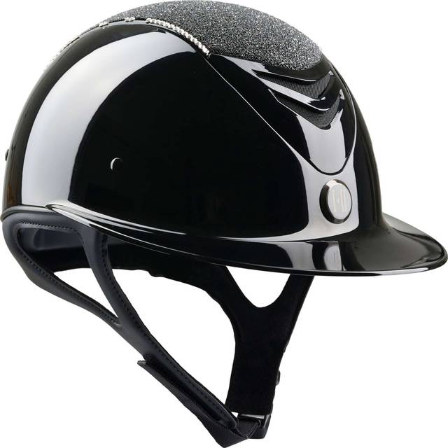 Shiny riding helmet OneK Swar - Noir