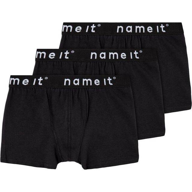 Name it kids - Boxerkalsonger nkmBoxe 3-pack - Svart