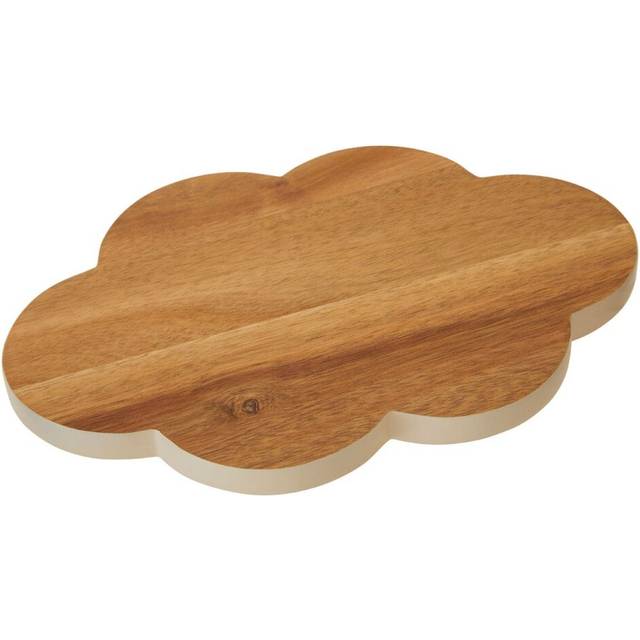 Premier Housewares - Interiors by Premier Large Cloud Chopping Board, Thick and Durable Cutting Board for Kitchen Worktops, Kitchen Chopping Board