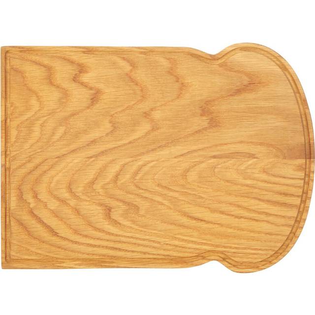 Bread Design Chopping Board, Thick and Durable Cutting Board for Kitchen Worktops, Kitchen Chopping Board - Natural - One Size