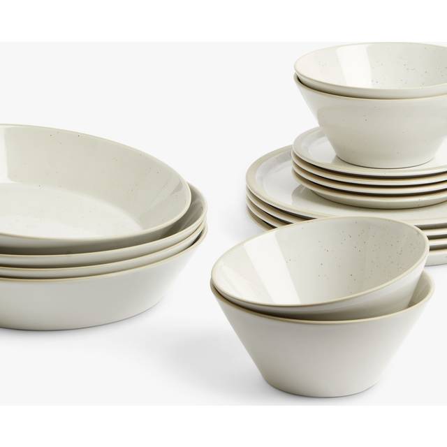 Urban Dining Dinnerware Set White, 16 Piece Set