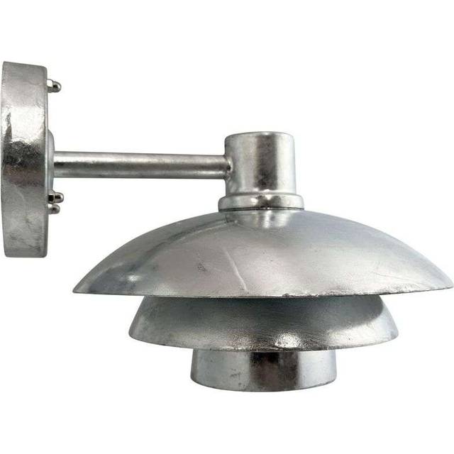 Dyberg Larsen - Morph Outdoor Wall Lamp Ø24 Galvanized DybergLarsen