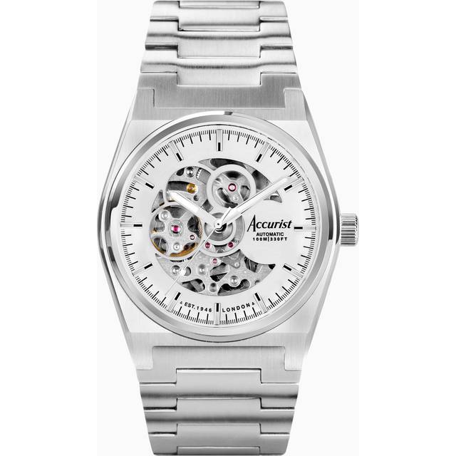 Accurist Men's Origin Skeleton Automatic Stainless Steel Bracelet Watch