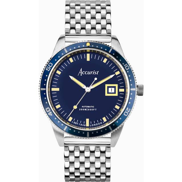 Accurist Men's Dive Automatic Stainless Steel Bracelet Watch