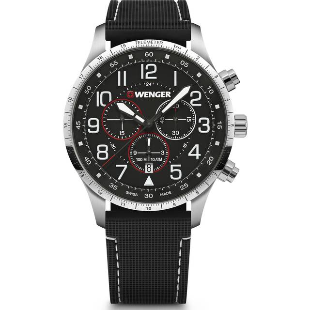 Wenger Attitude Chrono Black