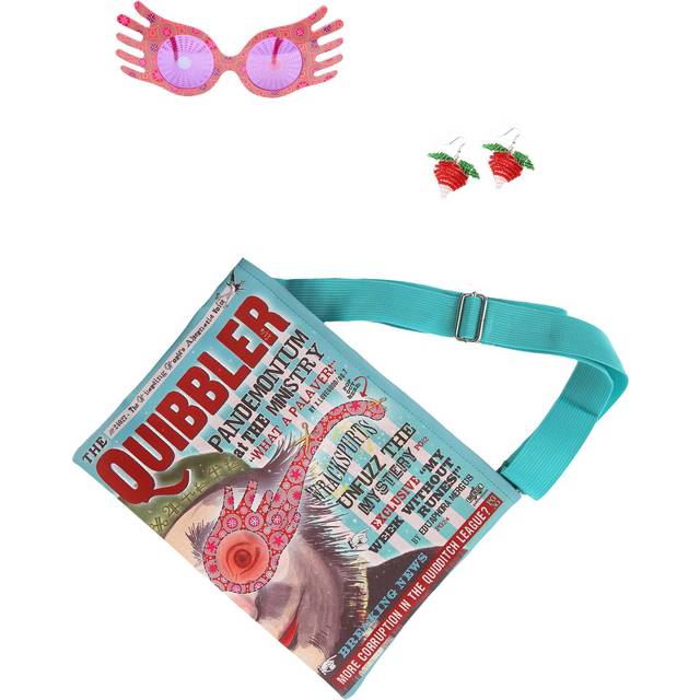 Luna Lovegood Accessory Kit | Harry Potter Accessories - Pink&#47;Red&#47;Green (One-Size)